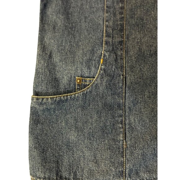 Stonebridge Blue Denim Button-Up Vest Womens L? Casual Wear - Picture 6 of 13